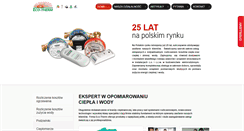 Desktop Screenshot of eco-therm.pl